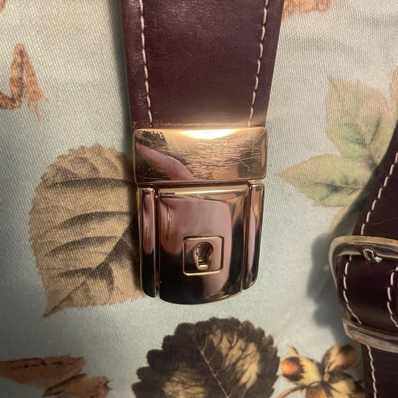 Carson & Company by Paolo Susan Carson Doctor's Bag Satchel Leaves Butterfly Bug - Picture 11 of 16